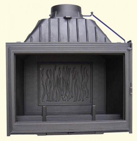 Teplovzdušné krbové vložky